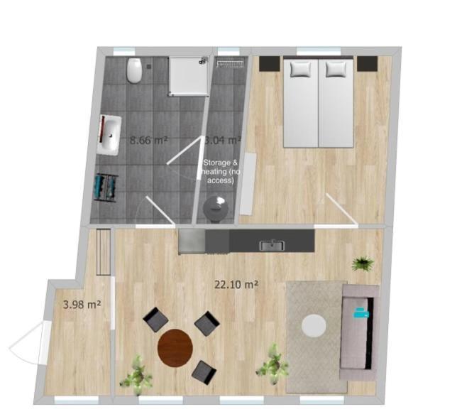 Altbau Charme In Der Nuernberger Innenstadt 外观 照片